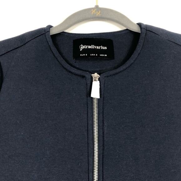 NWOT Stradivarius Navy Jacket - Picture 3 of 5
